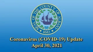 Coronavirus (COVID-19) Update (April 30, 2021)