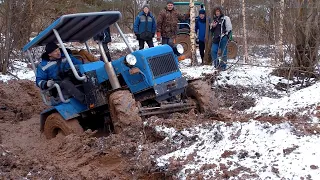 Nobody expected this!!! All wheel drive mini tractors in harsh off road conditions