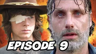 Walking Dead Season 8 Episode 9 Carl Grimes - TOP 10 WTF and Easter Eggs