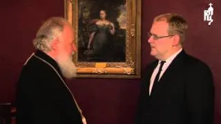 Патриарх Кирилл встретился с министром иностранных дел Эстонии