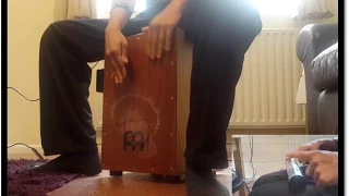 Cover Acoustic Thinking Out Loud With Cajon and Shake It