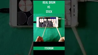 Begini Jadinya kalau Real Drum pakai Stick