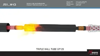 MV Heat Shrink Cable Joints | Nexans JTS Single Core Heat Shrink Joint 17-24kV