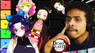 THE ULTIMATE DEMON SLAYER THOT TIER LIST!