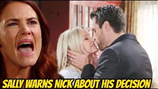 The Young and the Restless Spoilers: Monday, September 11 – Sally warns Nick about his decision