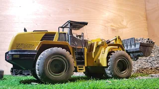 RC Bulldozer Test Power Of Work