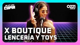 LENCERÍA y JUEGOS en X Boutique con SOLANA SÁNCHEZ | NO ES UNA COPIA