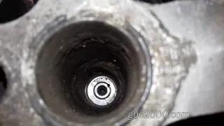 How to remove injectors broken off in the cylinder head on the example of Renault drilling