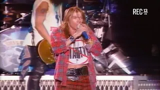 GUNS N' ROSES - Live and Let Die (Mas Música - Canal 13 / 26 de Julio 1992)