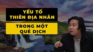 Yếu Tố Thiên Địa Nhân Trong Một Quẻ Dịch (Khóa Đông Phương Học K16) - Bài 29 -Thầy Tâm An