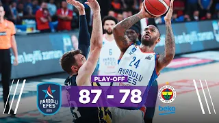 Play-Off Yarı Final Serisi - Anadolu Efes (87-78) Fenerbahçe Beko