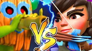 ПРИНЦЕССА ПРОТИВ ГОБЛИНА С ДРОТИКАМИ| МОНТАЖ| CLASH ROYALE BATTLE