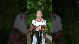 Гагаріна Олександра читає поезію Людмили Галінської "Я - є українка...." Доманівський БДТ