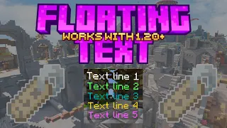 Floating Text Addon │ Minecraft Bedrock 1.20+ UPDATED