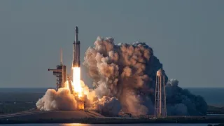 Прямая трансляция запуска самой мощной орбитальной ракеты Falcon Heavy (EchoStar 24/Jupiter-3)