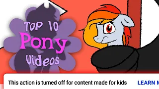 The Top 10 Pony Videos of June 2022 & Special PSA [Pony Service Announcement] YouTube Made For Kids