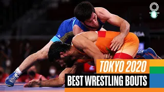 UNFORGETTABLE Wrestling Bouts 🤼‍♂️ at #Tokyo2020!