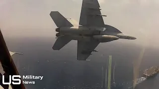 F A 18 Super Hornet Hi Speed Low Level Maneuvers • Cockpit View 1