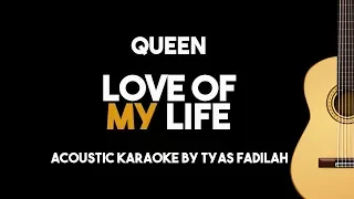 Queen - Love Of My Life (Acoustic Guitar Karaoke Version)