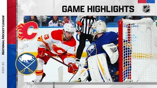 Flames @ Sabres 11/18/21 | NHL Highlights