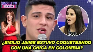 ¿Estuvo coqueteando con una chica en Colombia? Emilio Jaime responde sobre rumor