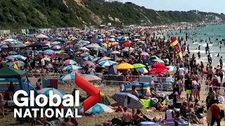 Global National: July 18, 2022 | Extreme heat scorches much of Europe, sparks wildfires