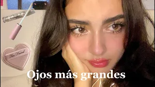 Bambi Eyes makeup 🎀 *ojos más grandes y tiernos* maquillaje fácil