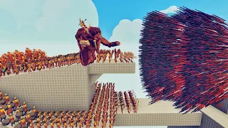 100x TRIBAL ARMY vs 3x EVERY GOD - Totally Accurate Battle Simulator TABS