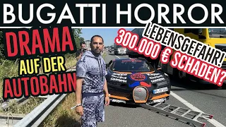 DANGER OF LIFE! Bugatti Chiron Drama😔ALL OUT AND BEYOND?😪 Gumball 2023 | Omid Mouazzen