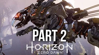 HORIZON ZERO DAWN Walkthrough Part 2 - SAWTOOTH (PS4 Pro Gameplay Let's Play)