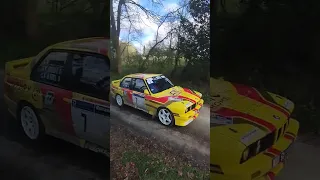 #bmwm3 🔥🔥 #amazing #rallying #youtubeshorts #2024 rallye du pays de caux 2024 😱😱😱