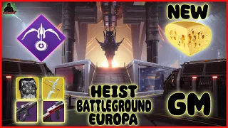 Grandmaster Nightfall Heist Battlegrounds Europa Brand New Cheese