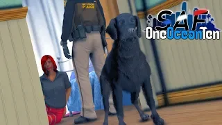 SA'F #250 - FIRE DOG Helps Protects Victim! | GTA V RP