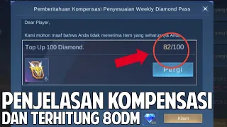 PENJELASAN WEEKLY DIAMOND PASS HANYA TERHITUNG MISI TOP UP 80 DIAMOND !!