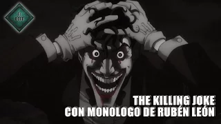 Imagenes de The Killing Joke con monologo de Rubén León