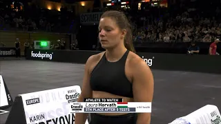 Europe Semifinals 2023 - Women’s Event 6 - Final Heat #crossfit #crossfitsemifinals