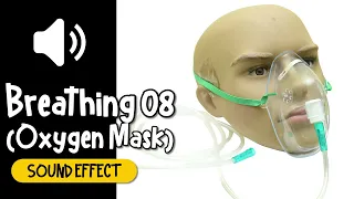 Breathing #08 (Oxygen Mask) Sound Effect | 呼吸 #08 氧氣罩 人類 音效 (High Quality)