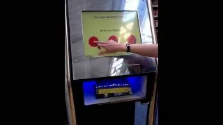 How to return items using the self-service machine at UCB Library