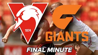 Live Reaction to Final Minute of Sydney vs GWS Giants (AFL 2021)