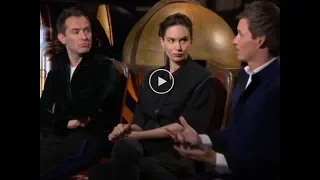 Jude, Eddie and Katherine talk 'darker' 'Fantastic Beasts' sequel