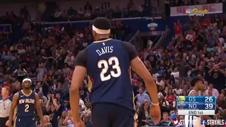 Golden State Warriors vs New Orleans Pelicans 1st Half Highlights   Week 1   2017 NBA Season