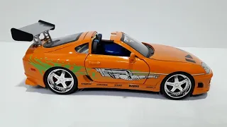 1:18 Jada Toys Toyota Supra The Fast and The Furious version (reviewed by Doctor Collector 86)