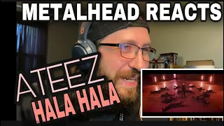 METALHEAD REACTS| ATEEZ - HALA HALA (hearts awakened, LIVE ALIVE) OFFICIAL MV (performance version)