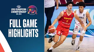 France 🇫🇷 vs Spain 🇪🇸 | Semi-Finals Highlights | FIBA U18 European Championship 2023