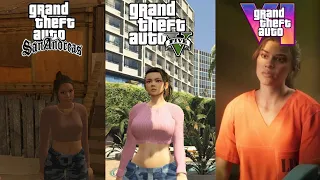 Evolution Of Lucia In Every GTA Game!