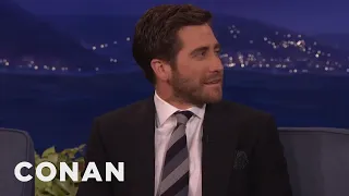 Jake Gyllenhaal's Secret To Acting Older: Grow A Beard | CONAN on TBS