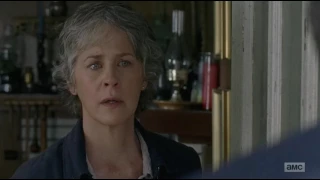 TWD: Morgan tells Carol about Glenn and Abraham