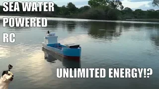 Saltwater Powered RC Boat