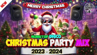 🤶 Best  Nonstop CHRISTMAS SONGS  DISCO PARTY MIX 2023 - 2024 - DJ Rowel 🎄