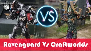 Aeldari Craftworlds Vs Ravenguard Warhammer 40K Battle Report